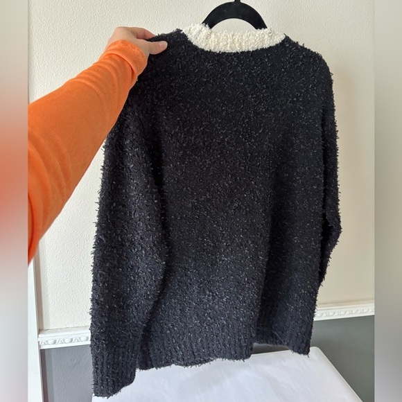 NWOT J. Crew Longer Sweater Lady Jacket in Textured Contrast Yarn Size XS - Picture 5 of 10